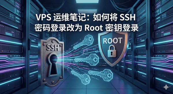 如何将 SSH 密码登录改为 Root 密钥登录