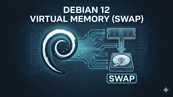 Debian 12 开启 4GB 虚拟内存 (Swap) 完整实战教程