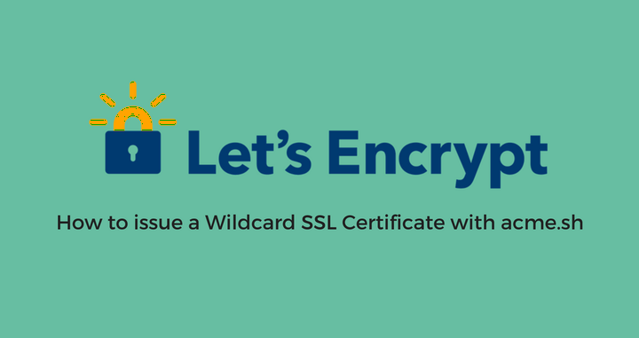 用acme脚本申请ssl证书